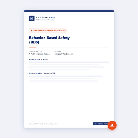 Behavior-Based Safety (BBS)