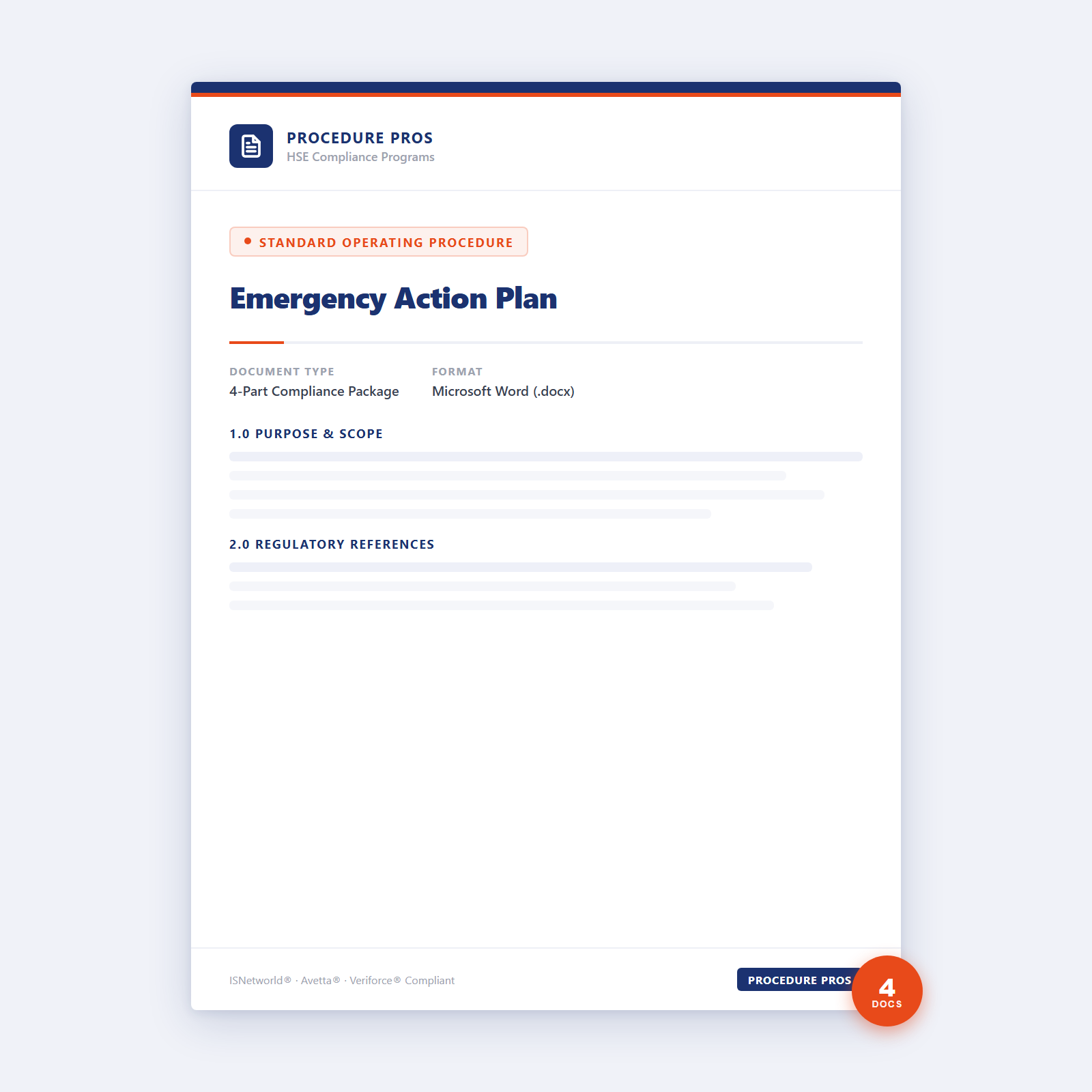 Emergency Action Plan