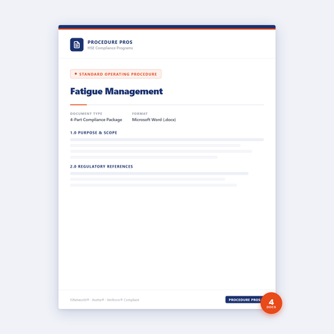 Fatigue Management