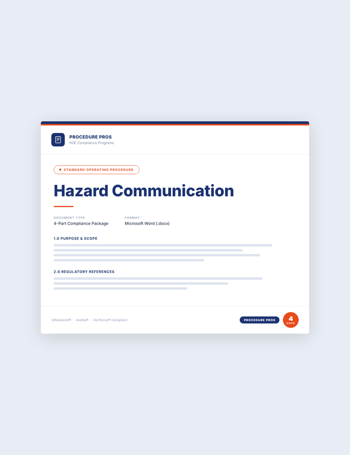 Hazard Communication