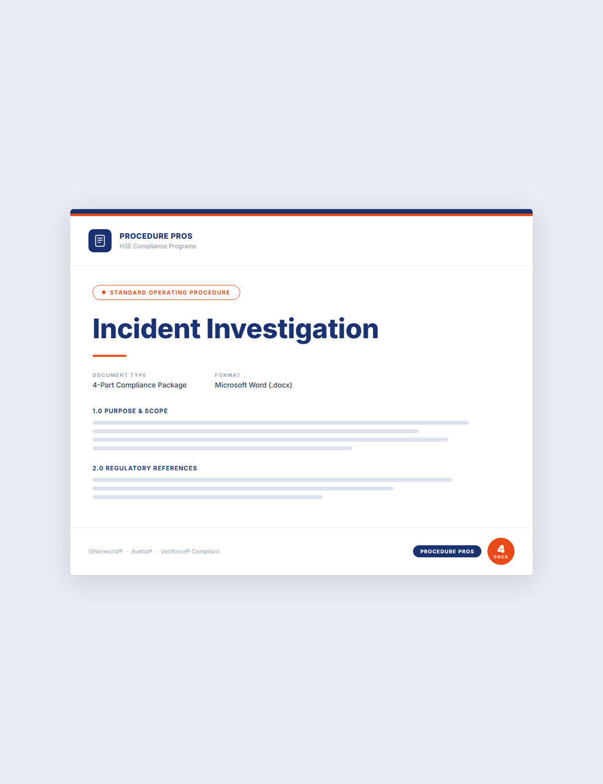 Incident Investigation