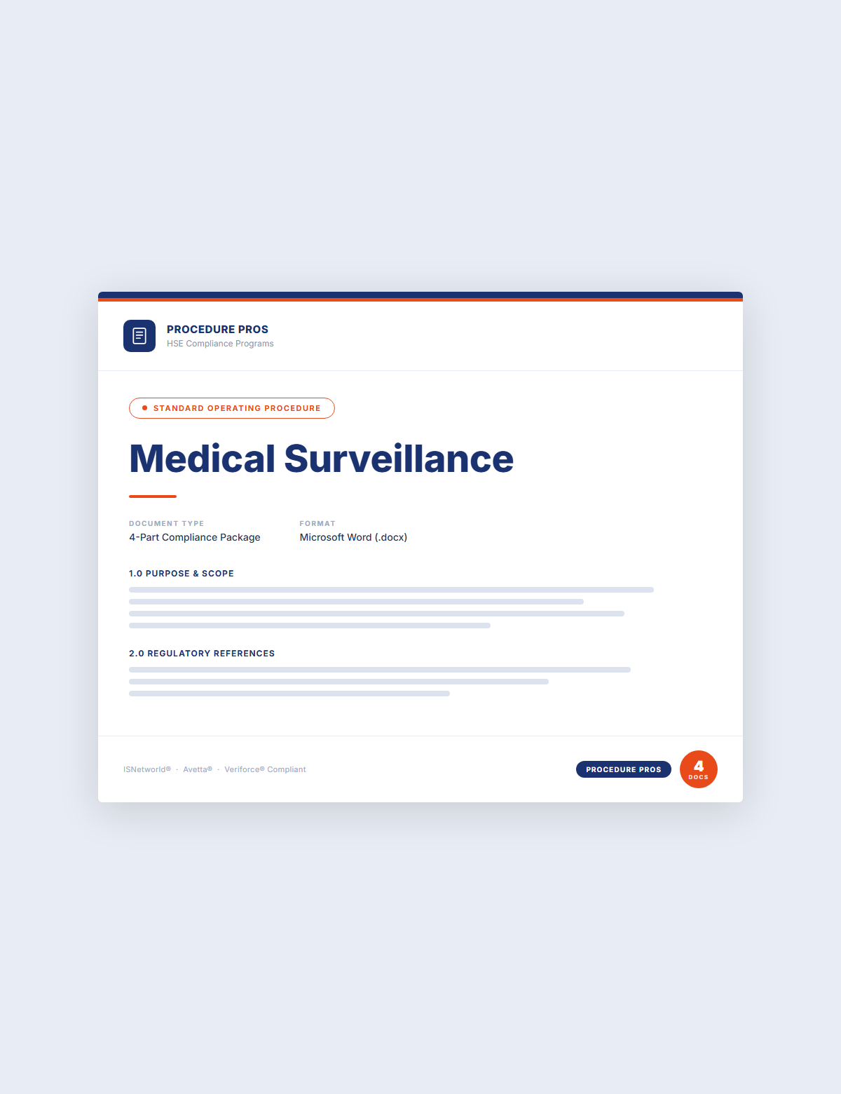 Medical Surveillance