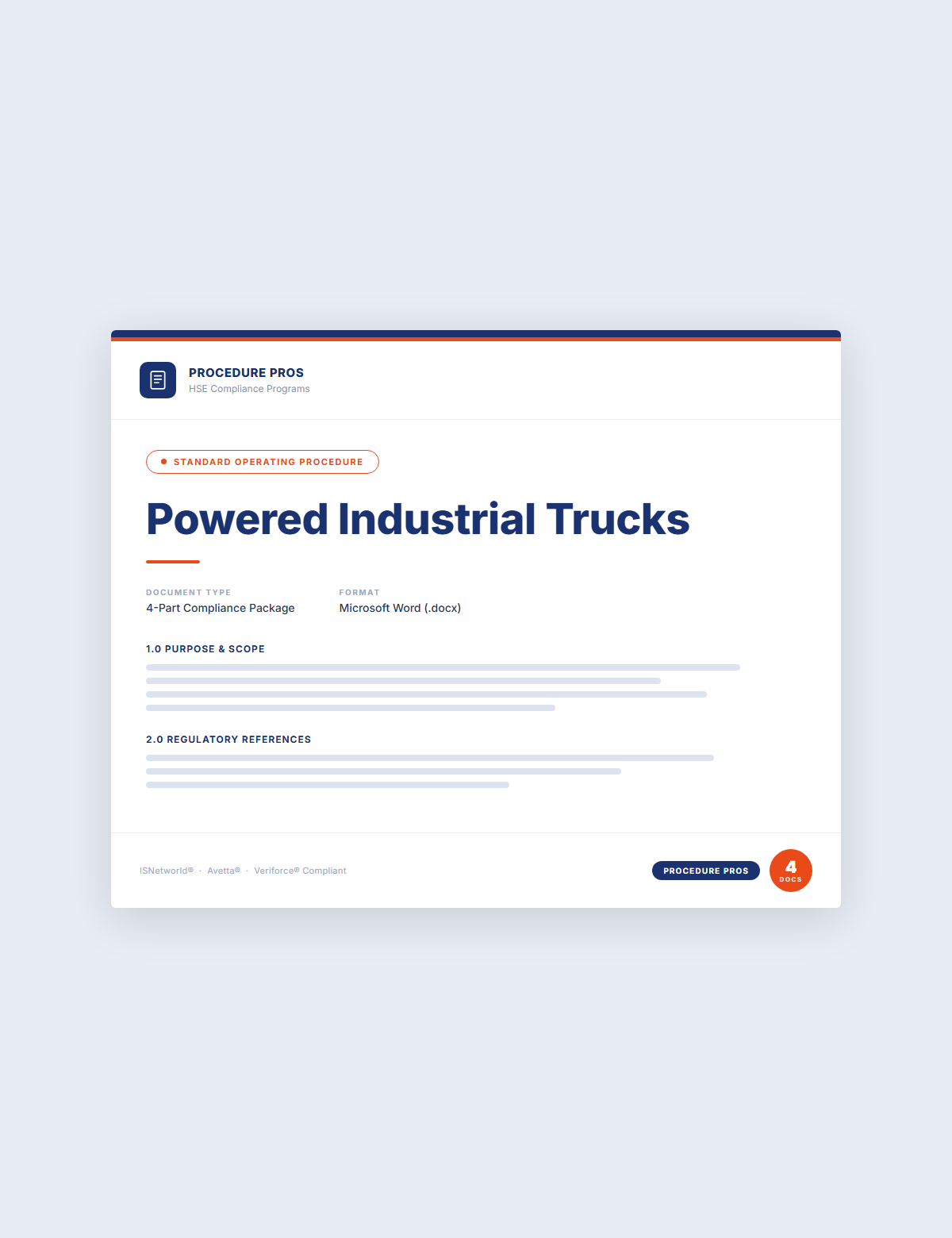 Powered Industrial Trucks
