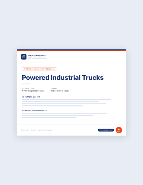 Powered Industrial Trucks