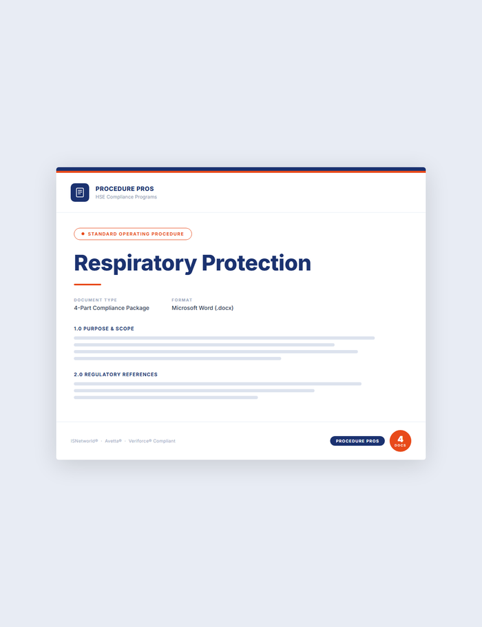 Respiratory Protection