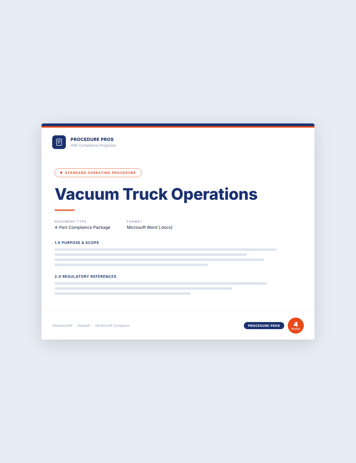 Vacuum Truck Operations